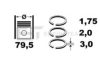 VW 028198151A Piston Ring Kit